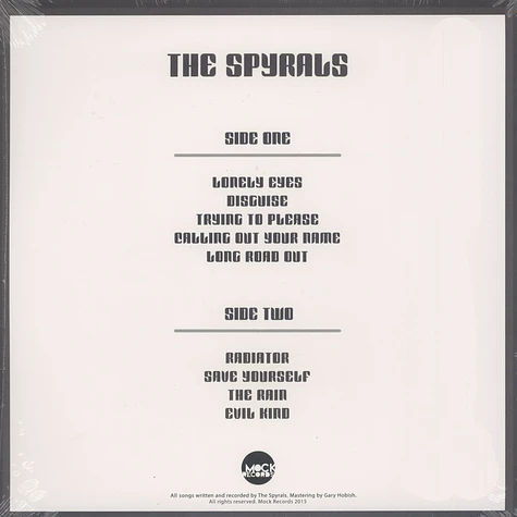 The Spyrals - The Spyrals