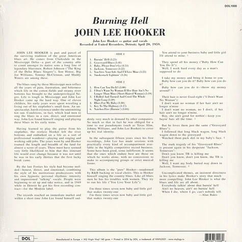 John Lee Hooker - Burning Hell