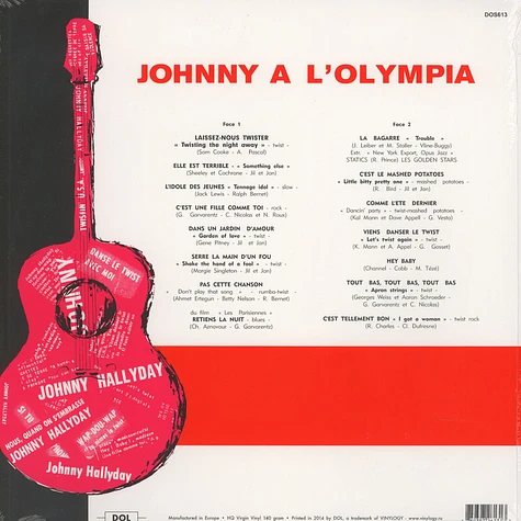 Johnny Hallyday - A L'Olympia