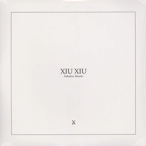 Xiu Xiu - Fabulous Muscles 180g Black Vinyl Edition