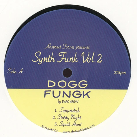 DMX Krew - Abstract Forms Synth Funk Volume 2 - Dogg Fungk