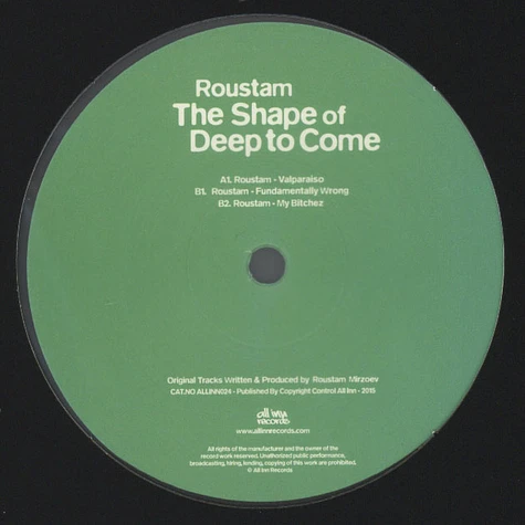 Roustam - The Shape Of Deep To Come
