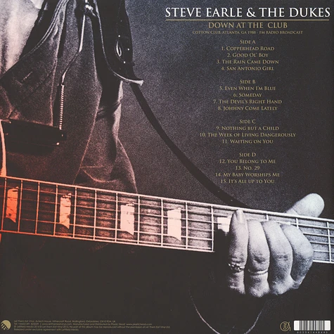 Steve Earle - Down At The Club