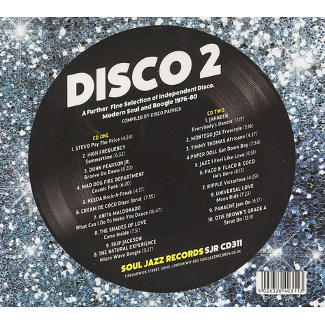 V.A. - Disco 2: A Further Fine Selection Of Independent Disco, Modern Soul And Boogie 1976-80