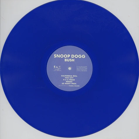 Snoop Dogg - Bush Blue Vinyl Edition