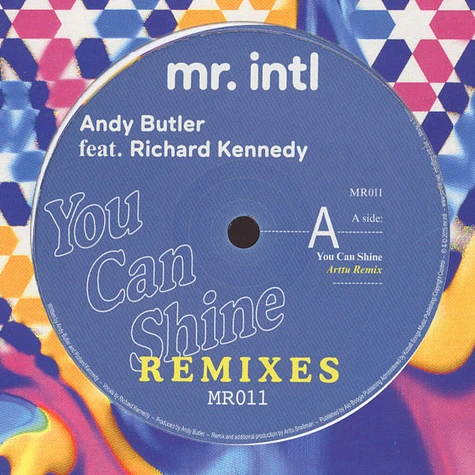 Andy Butler - You Can Shine Feat. Richard Kennedy