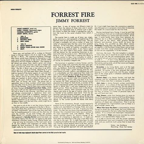 Jimmy Forrest - Forrest Fire