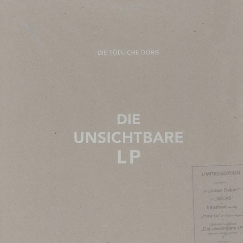 Die Tödliche Doris - Die Unsichtbare LP Boxset