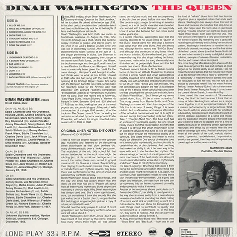 Dinah Washington - The Queen