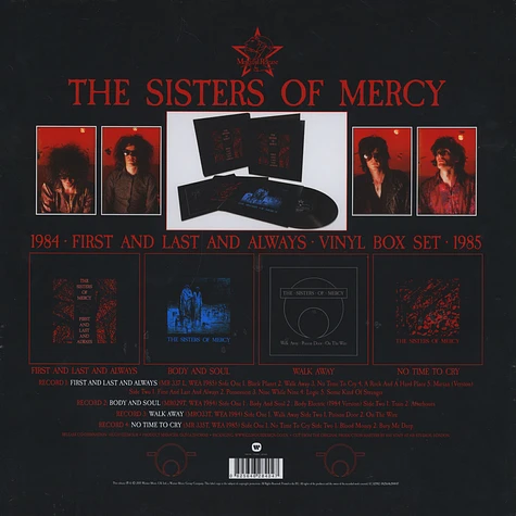 The Sisters Of Mercy - First & Last & Always Era