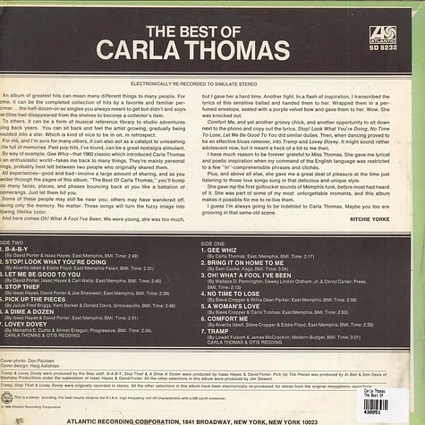Carla Thomas - The Best Of Carla Thomas