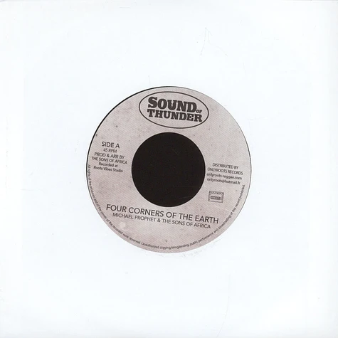 Michael Prophet & The Sons Of Africa / Mr. Haze - Four Corners Of The Earth / Four Corners Dub