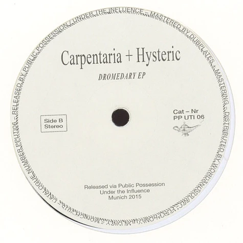 Carpentaria & Hysteric - Dromedary EP