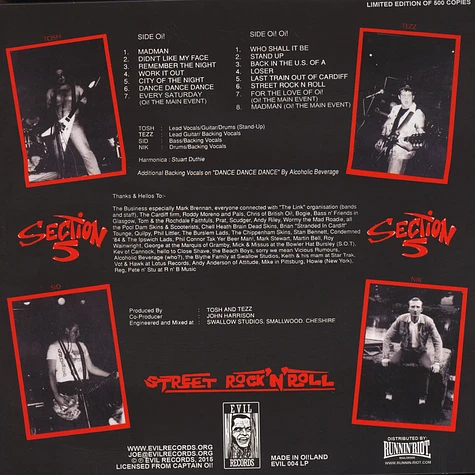 Section 5 - Street Rock ‘n’ Roll