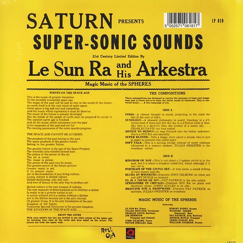 Sun Ra - Super Sonic Jazz