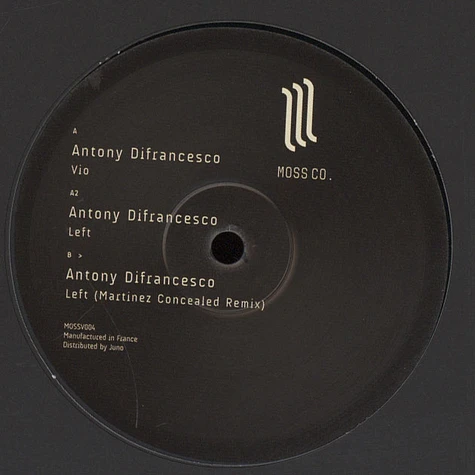 Antony Difrancesco - Vio EP