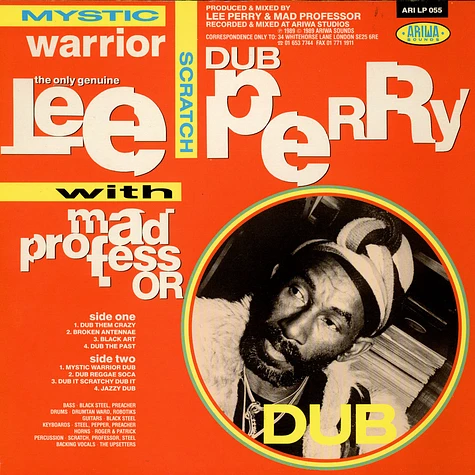 Lee Perry With Mad Professor - Mystic Warrior In Dub