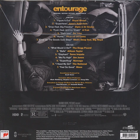 V.A. - OST Entourage - The Movie Black Vinyl Edition