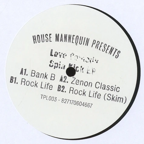 House Mannequin presents Love Comedy - Spin Kick EP