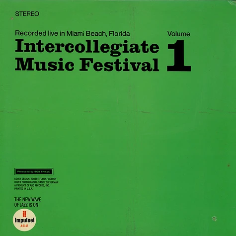 V.A. - Intercollegiate Music Festival, Vol. 1