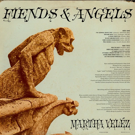 Martha Velez - Fiends & Angels