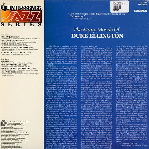 Duke Ellington - The Many Moods Of Duke Ellington