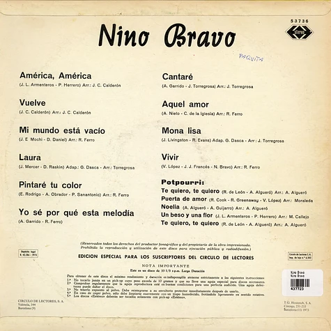 Nino Bravo - Nino Bravo