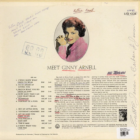 Ginny Arnell - Meet Ginny Arnell
