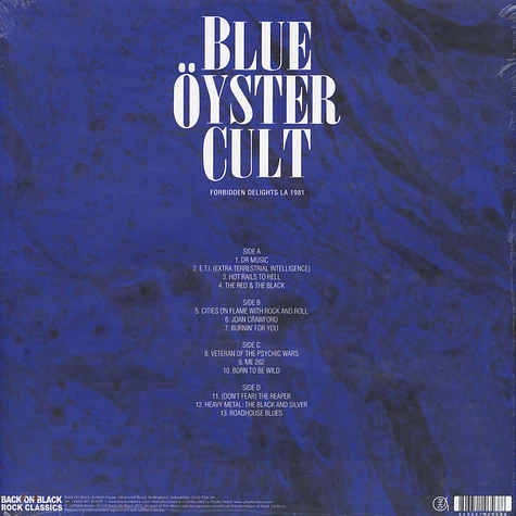 Blue Öyster Cult - Forbidden Delights - LA 1981