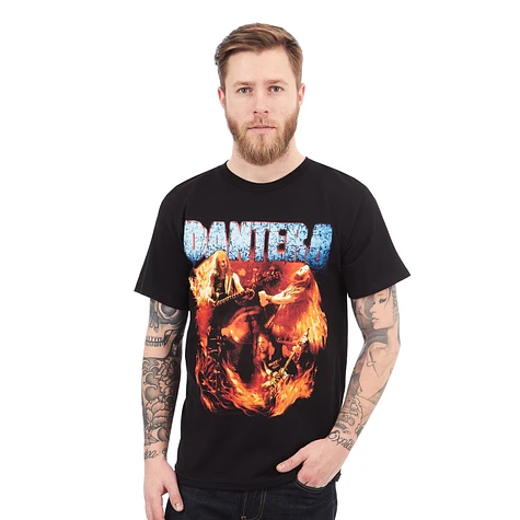 Pantera - Band Flames T-Shirt