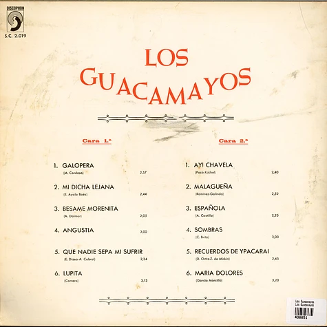 Los Guacamayos - Los Guacamayos