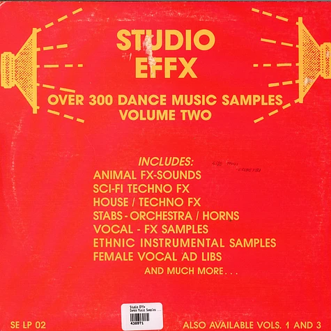 Studio Effx - Dance Music Samples Volume Two