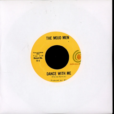 The Mojo Men - Dance With Me / Loneliest Boy In Town
