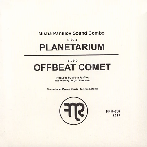 Misha Panfilov Sound Combo - Planetarium / Offbeat Comet