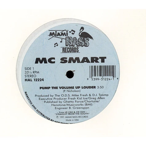 MC Smart - Pump The Volume Up Louder