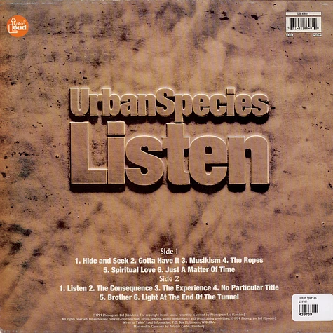 Urban Species - Listen