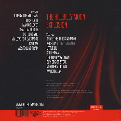 The Hillbilly Moon Explosion - My Love For Everymore