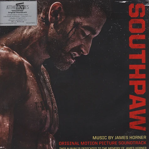 James Horner - OST Southpaw Red Vinyl Edition