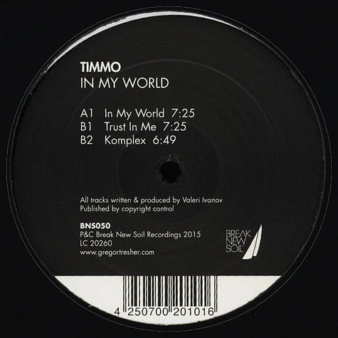 Timmo - In My World