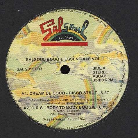 V.A. - Salsoul Boogie Essentials Volume 1