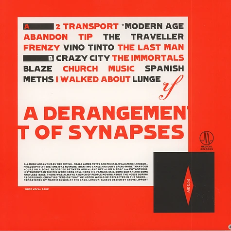 Red Fetish - A Derangement Of Synapses