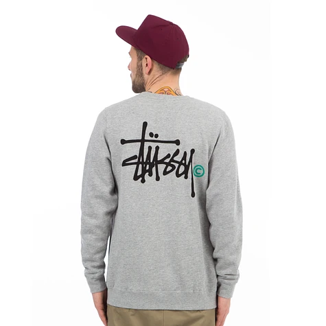 Stüssy - Basic Logo Crewneck Sweater