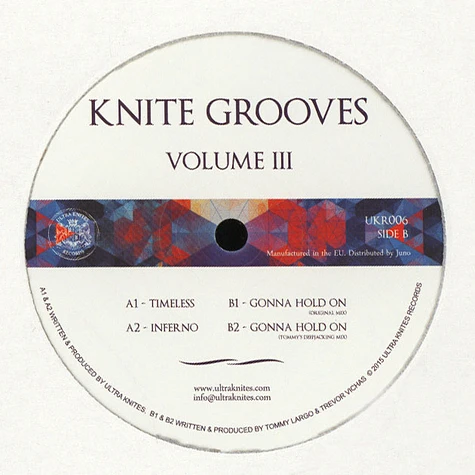 Ultra Knites / Tommy Largo & Trevor Vichas - Knite Grooves Volume 3