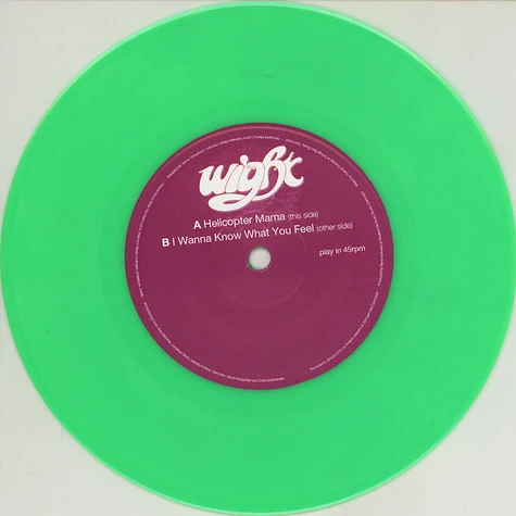 Wight - Helicopter Mama Green Vinyl Edition