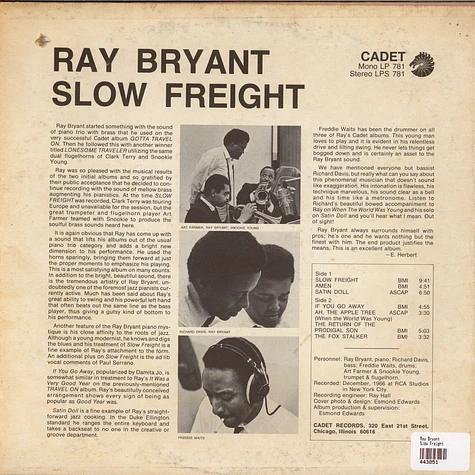 Ray Bryant - Slow Freight