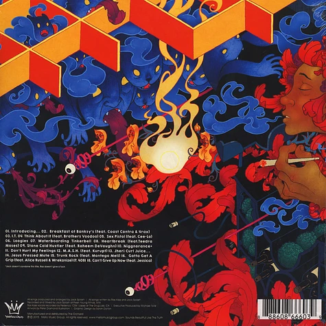 Semi Hendrix (Ras Kass & Jack Splash of Plant Life) - Breakfast At Banksy's Splatter Vinyl Edition