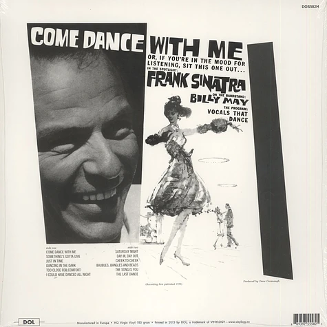 Frank Sinatra - Come Dance With Me 180g Vinyl Edition