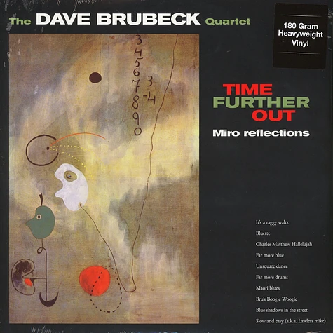 Dave Brubeck Quartet - Time Further Out 180g Vinyl Edition