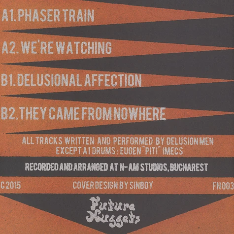 Delusion Men - Phaser Train EP