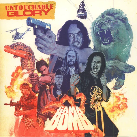 Gama Bomb - Untouchable Glory Red Vinyl Edition